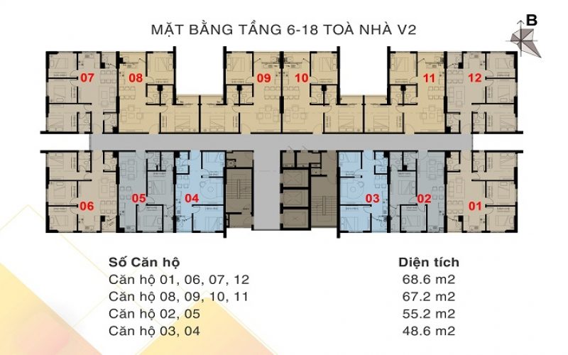 tòa V2 – T6-T18